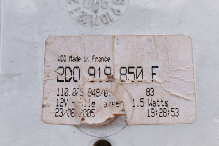 Ceas bord 2D0919850F Volkswagen VW LT35 generatia 2