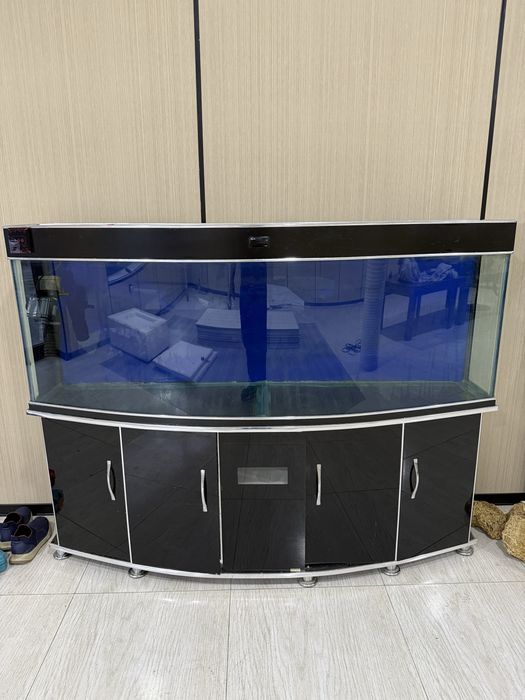 Akvarium sotiladi razmer 180sm boyi 70 sm eni 45-48 sm