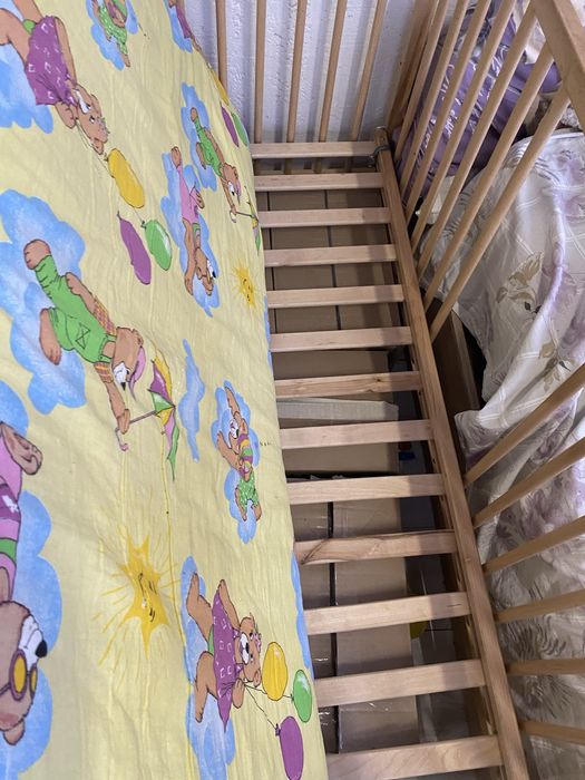 Бебешко детско легло с матрак