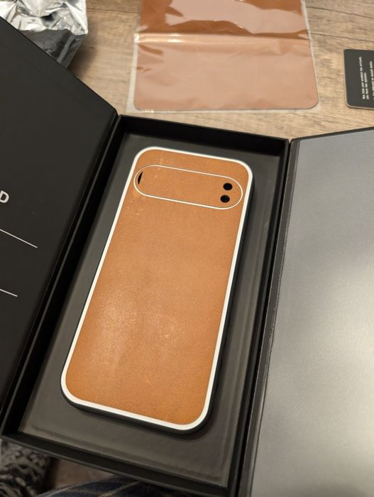 Pixel 9 Pro DBrand Case + Skin leather