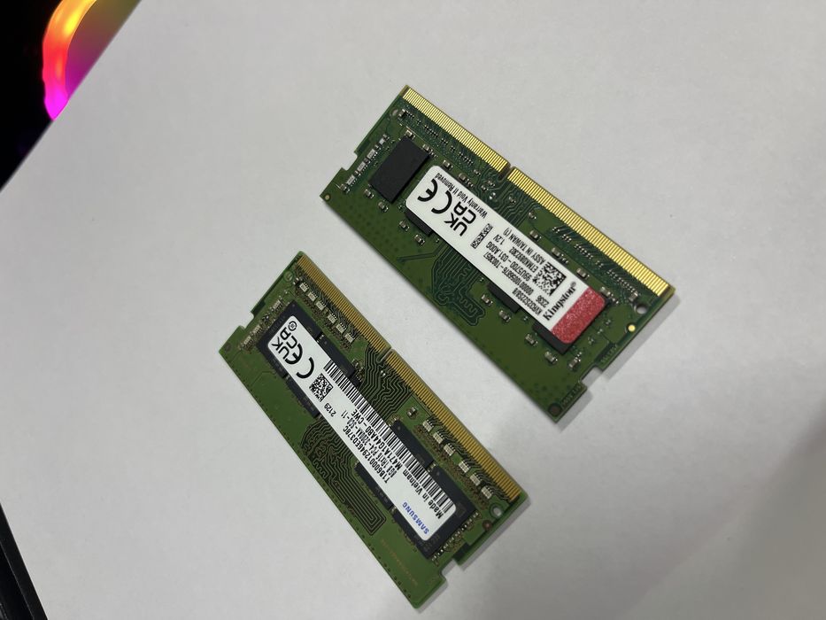 ddr 4 , 8 gb. Оперативки для ноутбука.