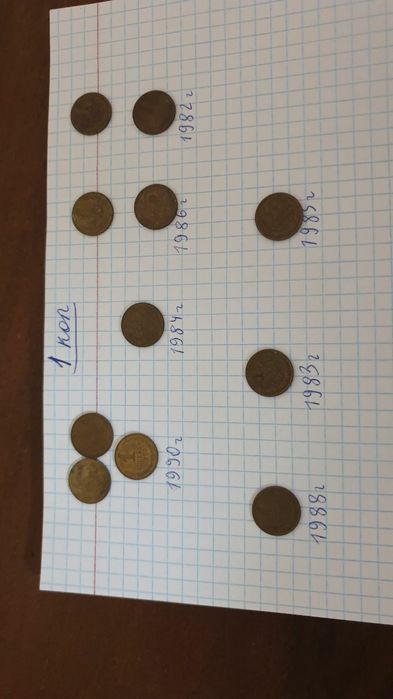 Монеты СССР и Узбекистана