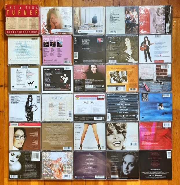 Lot CD orig: Thalia, ABBA, Melua, N. Jones, Madonna, Carey, Shakira, Estefan, Lopez..