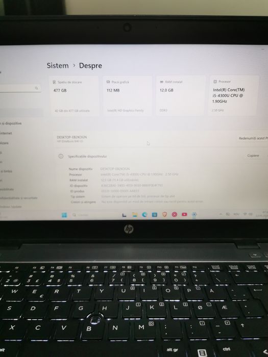 Doua laptopuri i5 gen 4 ssd