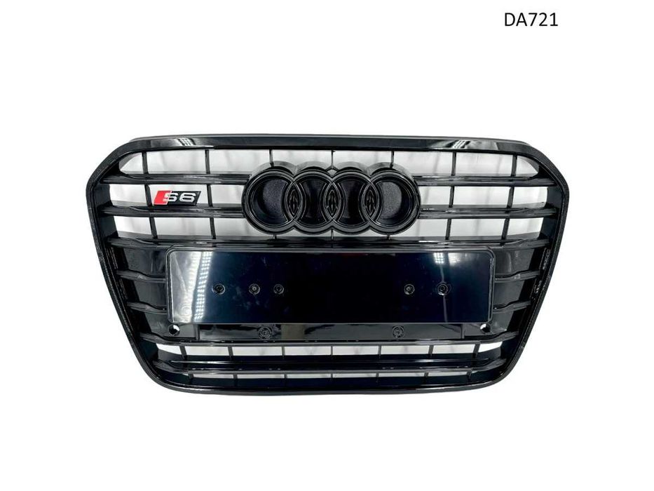 Grila Fata Neagra S6 Sline pentru Audi A6 C7 2012 - 2015