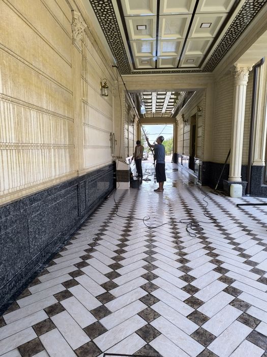 Фасад мойка окна чистка