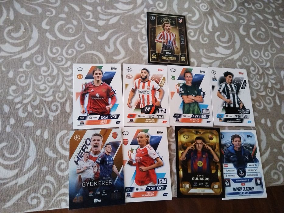 Карти Match Attax 9 броя