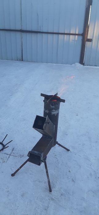 Продам Мангал и печь ракета