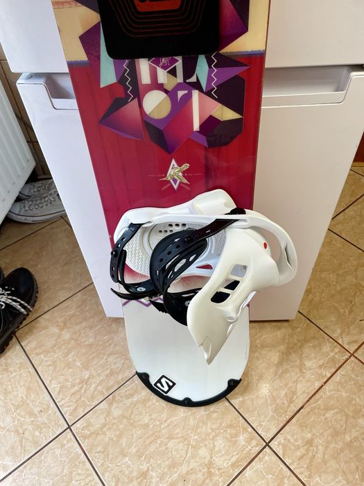 Placa snowboard 151 cm salomon cu legaturi