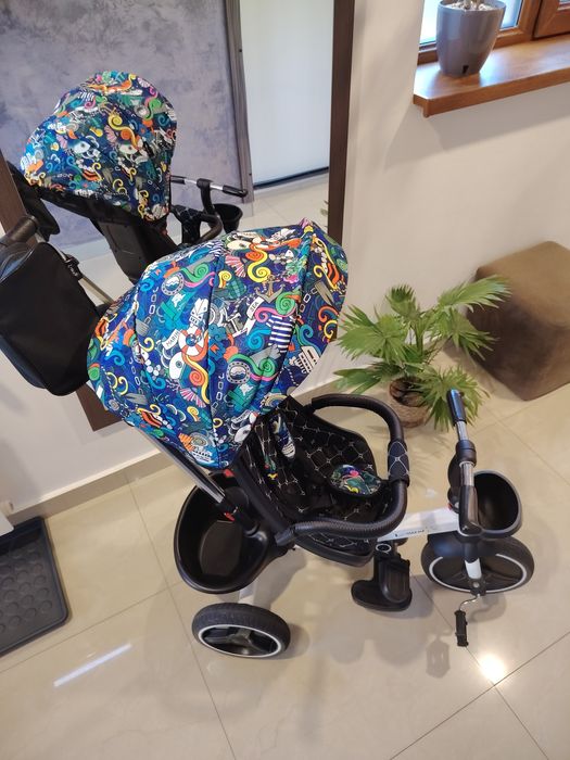 Tricicleta Multifunctionala pentru Copii, Scaun Reversibil, Multicolor