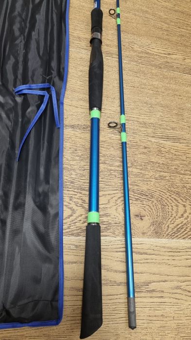 SET 4 Lansete SAIMINO WHITE AMUR 2,10M 80-200g + 4 Mulinete FL CFB6000