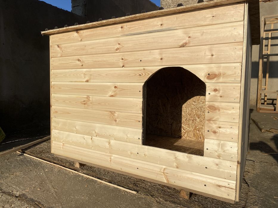 Будки для собак утепленные