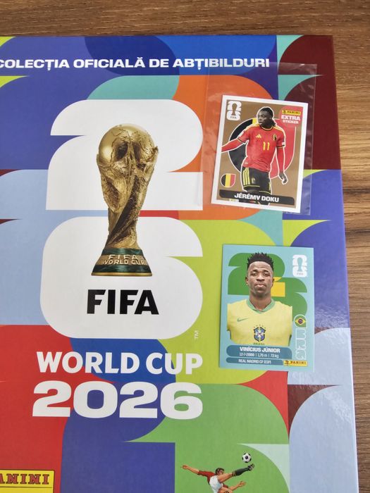 Album hard cover world cup 2026 + stickere