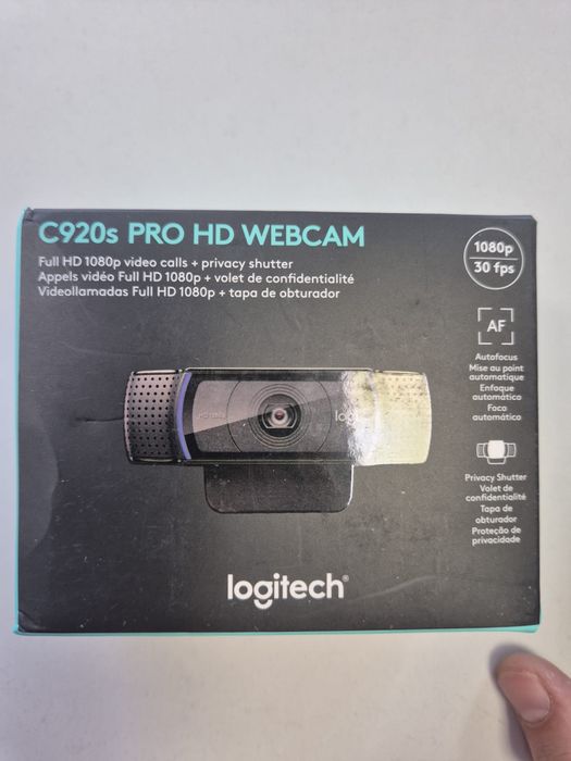Webcam Logitech c920s Pro