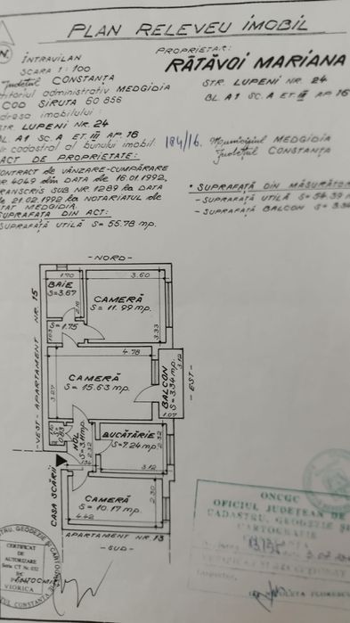 Vând apartament