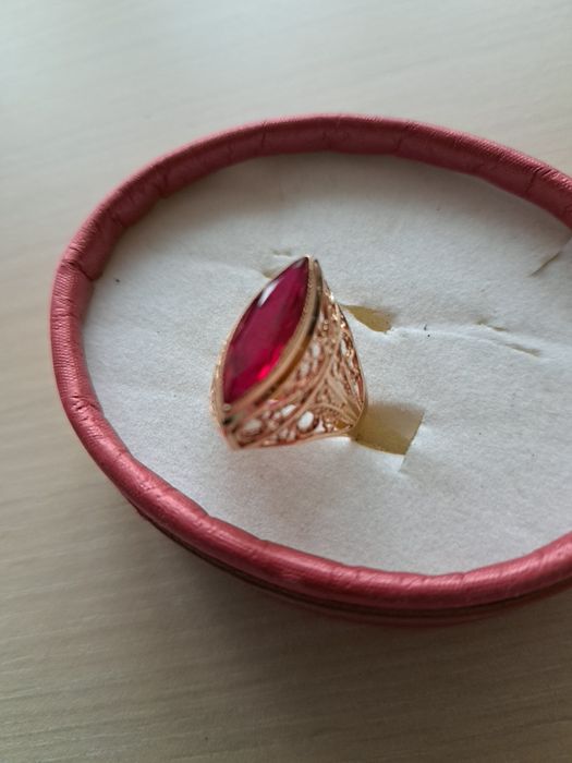 Vand inel aur 14 karate