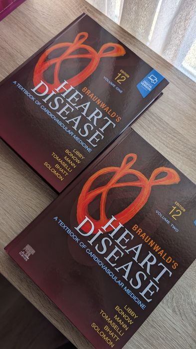 Учебници по кардиология Braunwald’s Heart Disease, 2 Vol Set, 12th Edition
