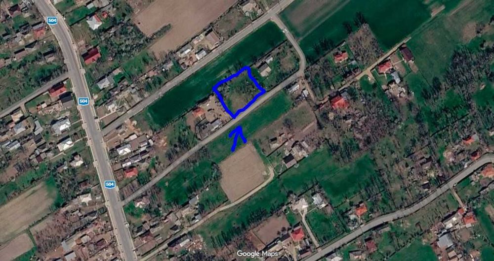 Vand teren intravilan 1500 mp - in centrul comunei Recea, județul Arges