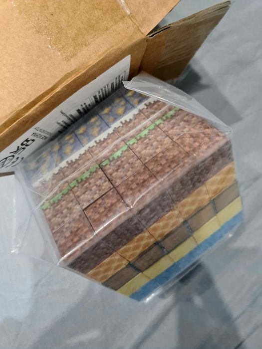 Магнитни строителни кубчета за Minecraft 100 бр.