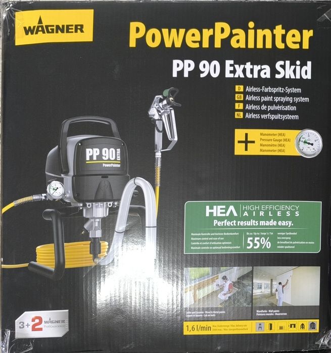 Покраска безвоздушными аппаратами WAGNER