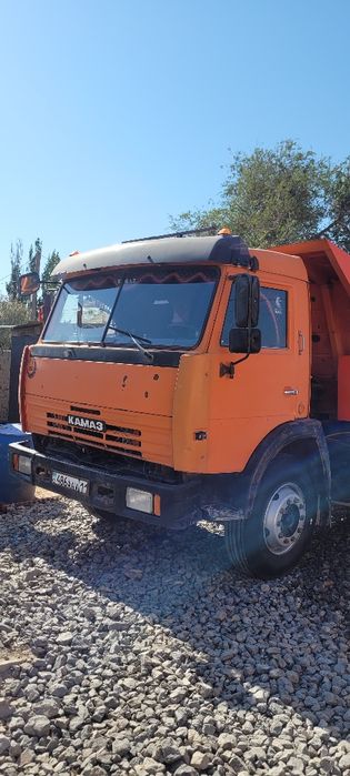 Услуга Камаз самосвал и погрузчик