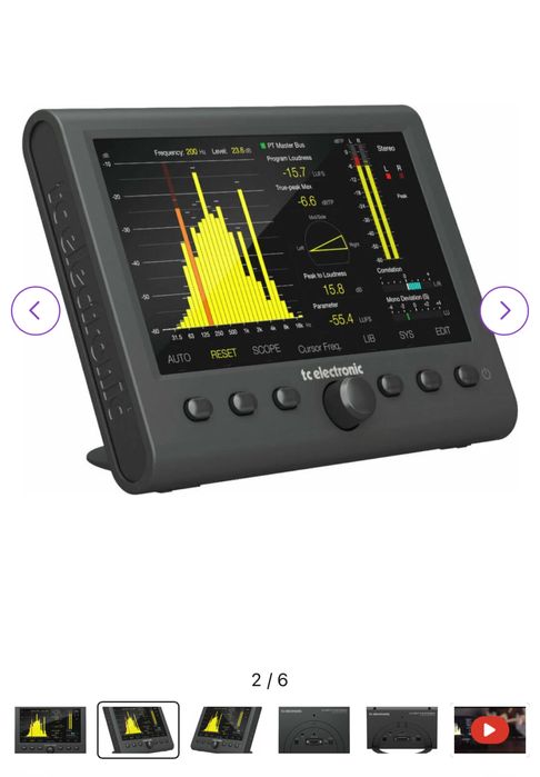 TC Electronic Clarity M Stereo Monitor selector / controler,  SIGILAT