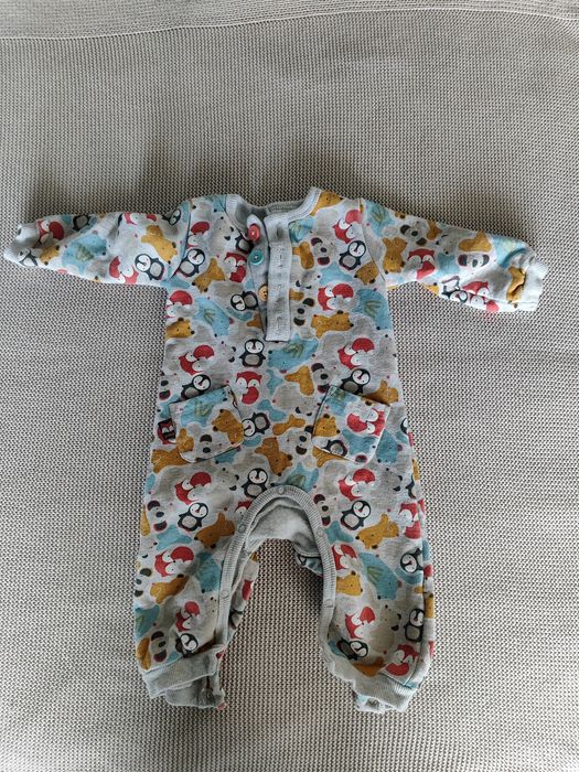 Бебешки гащеризон с топла подплата и памучна външна част