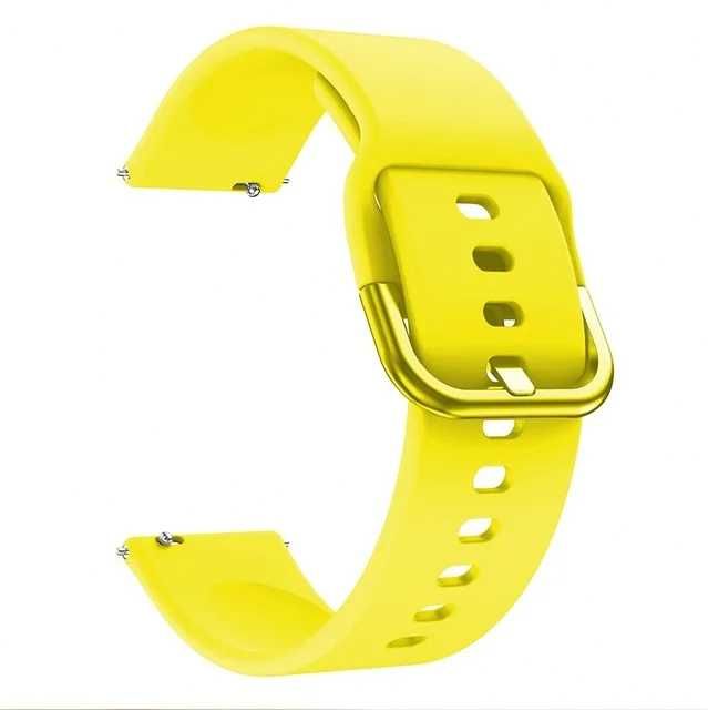 Curea silicon 20mm ceas Amazfit GTS 3/2/2e GTS 2 Mini/Pro GTR 42mm