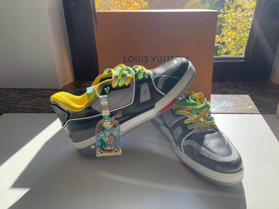 Louis Vuitton LV trainer upcycle