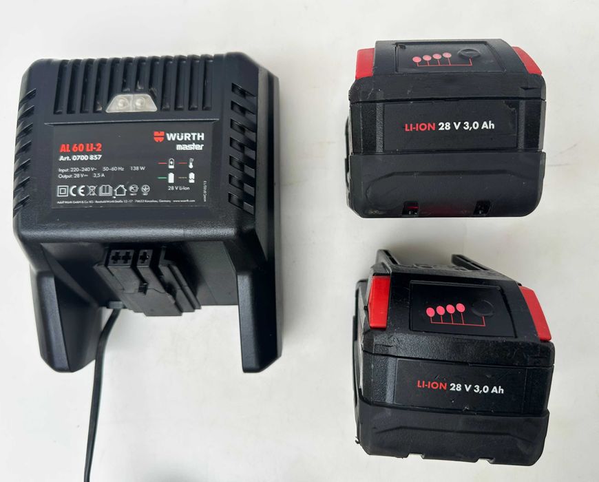 Wurth EWS 28-A - Мощен акумулаторен ъглошлайф 2x28V 3.0Ah 2022г.