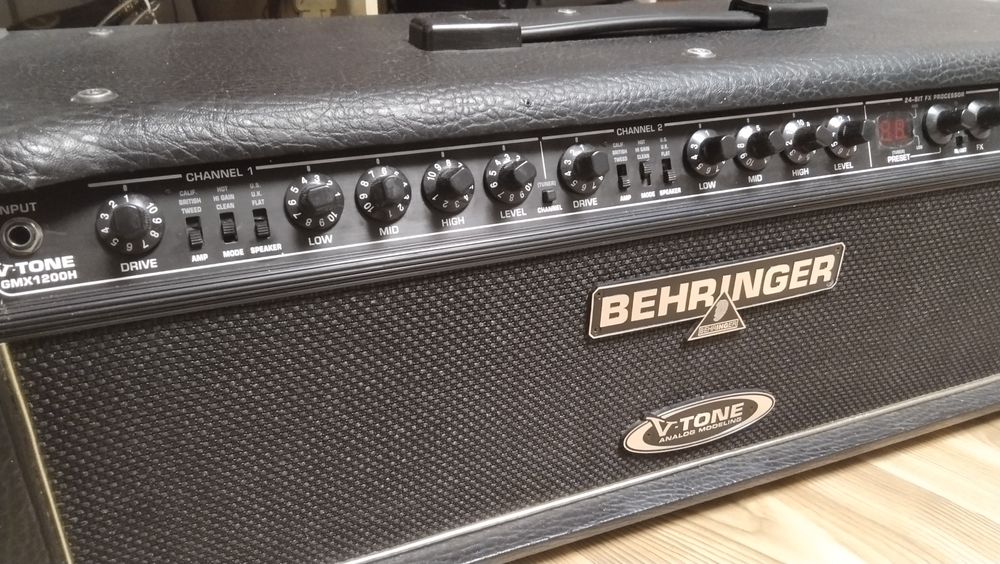 Behringer v-tone GMX1200H глава за китара