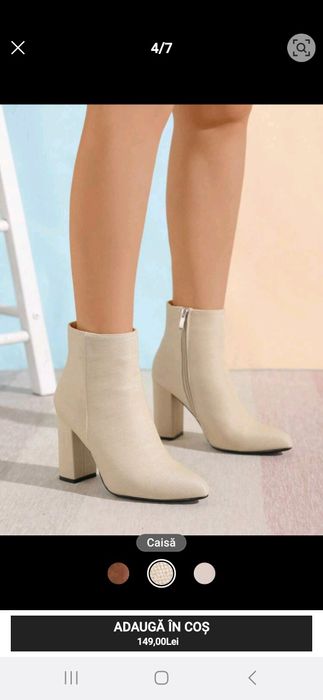 Botine pentru dama, mar 38, produs nou