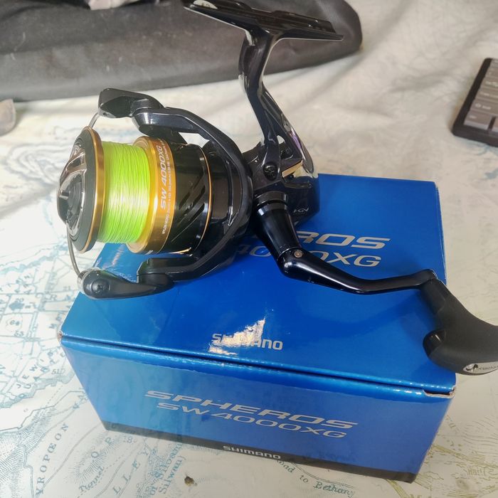Спининг такъми - Shimano NASCI,Sustain и Spheroes, SG SGS2 10-40