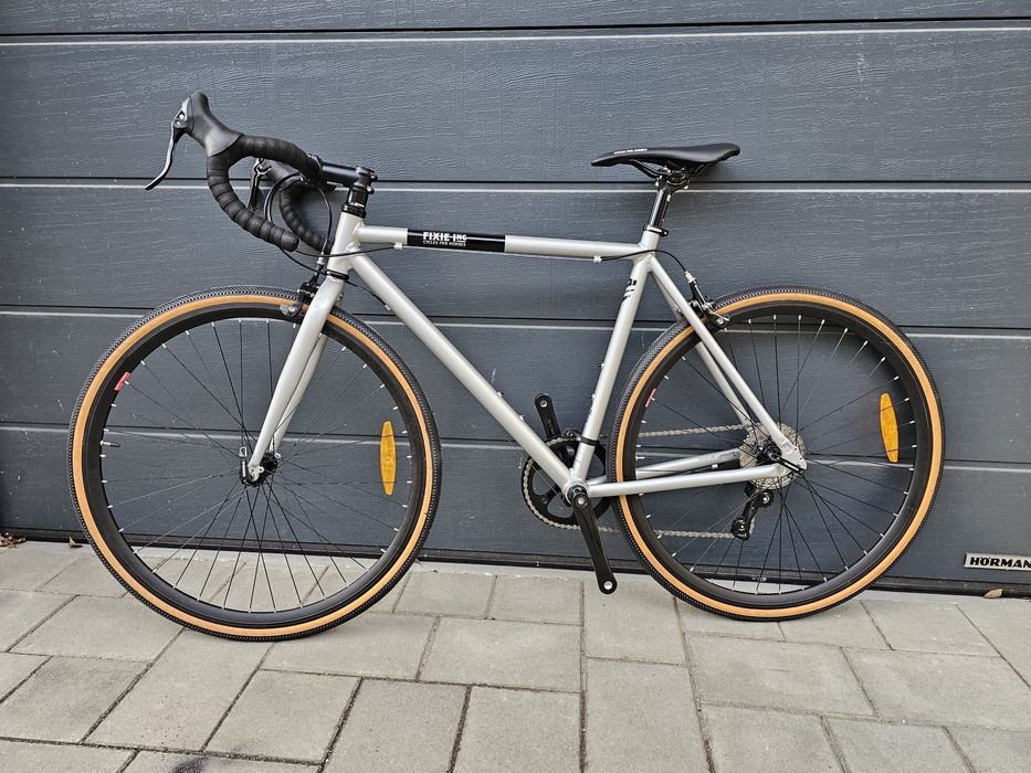 Bicicleta Șosea Fixie Inc mărimea 55 nouă