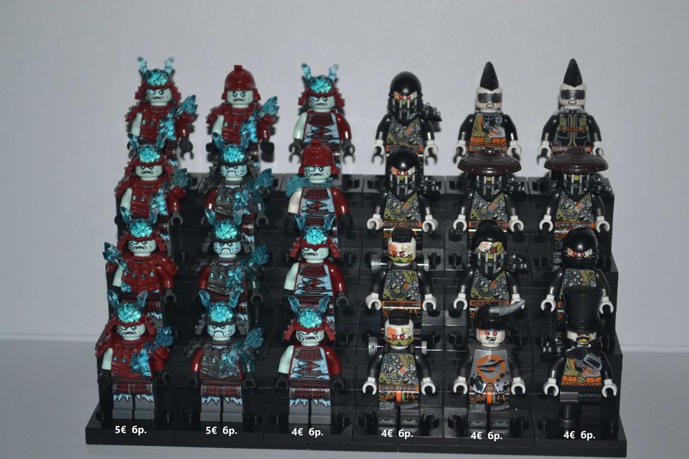 LEGO Ninjago минифигурки {2} / Ниджаго