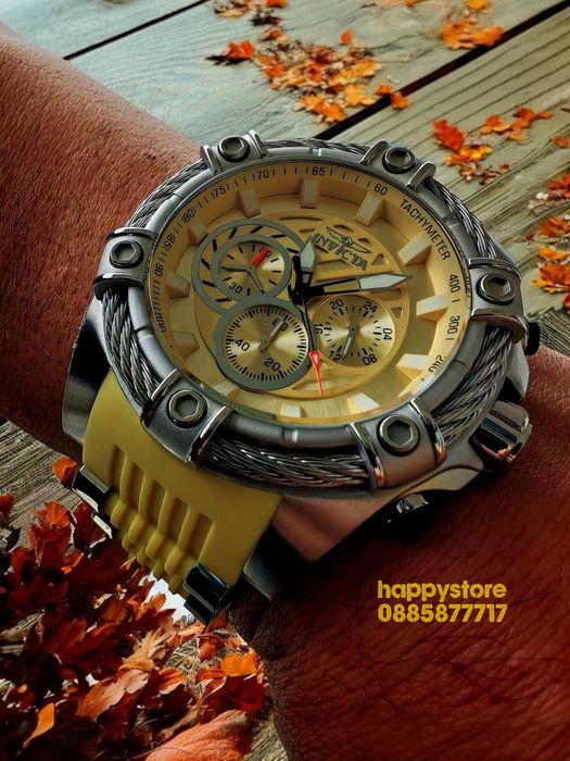 INVICTA Bolt Ivor steel 52mm, Инвикта нов ръчен часовник