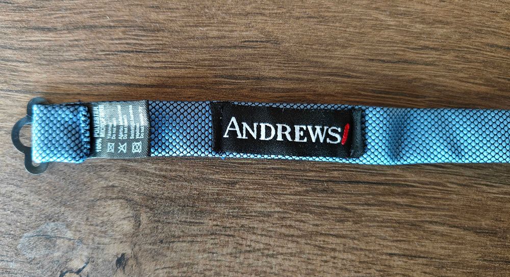 Синя папийонка ANDREWS