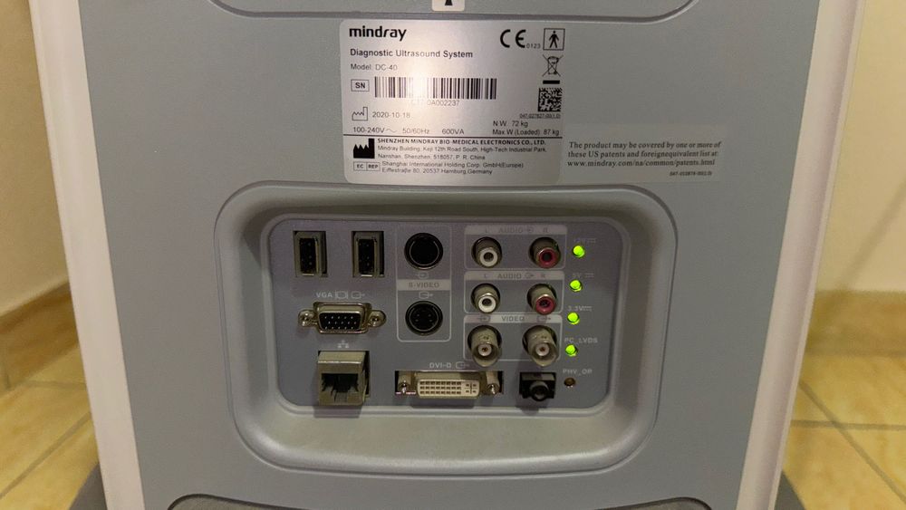 УЗИ Mindry DC-40
