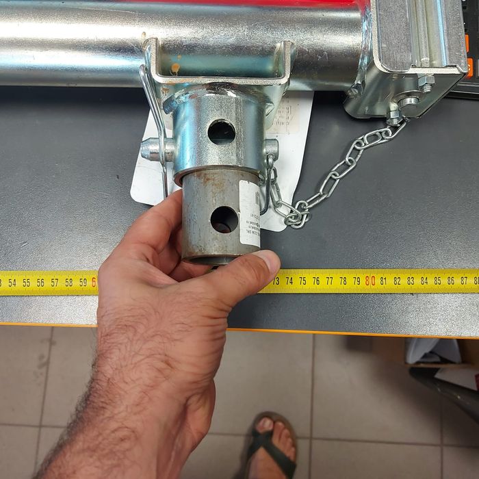 Picior de sprijin remorca,  vidanja