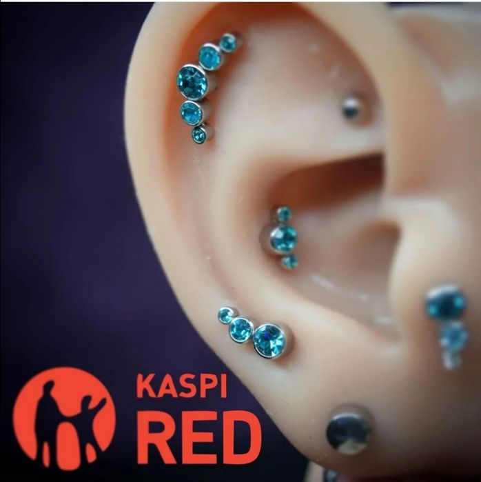 Пирсинг Костанай прокол ушей