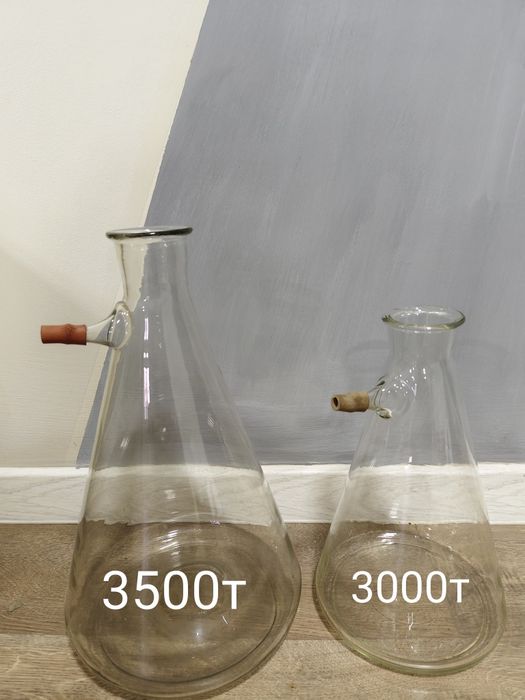 Лобратонный посуда, колбы