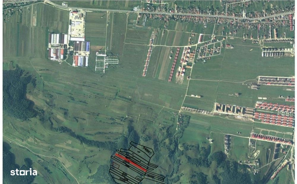 Teren de 2880 mp intravilan in Floresti pe strada Urusagului