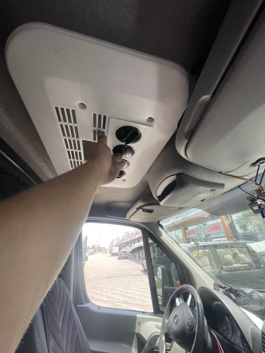Установка  кондиционера 12/24V