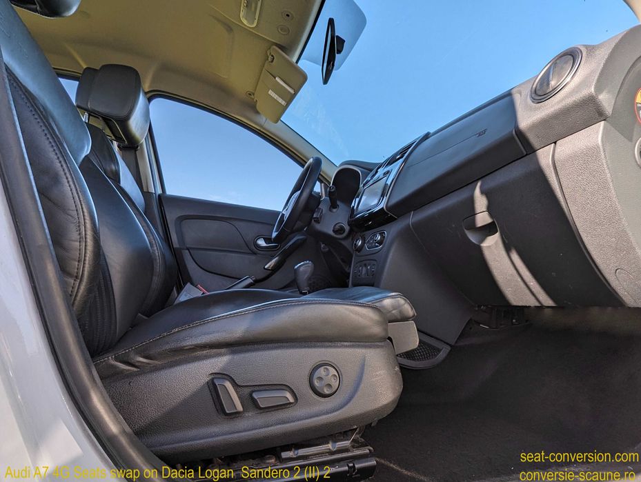 Sistem adaptare scaune de Audi A7 4G pe Logan Duster Sandero