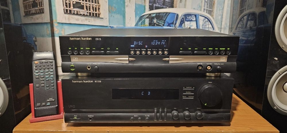 Harman Kardon HK 3250 amplificator statie amplituner sau  CDR 25 cd pl