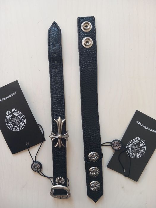 Гривна Chrome hearts кожа