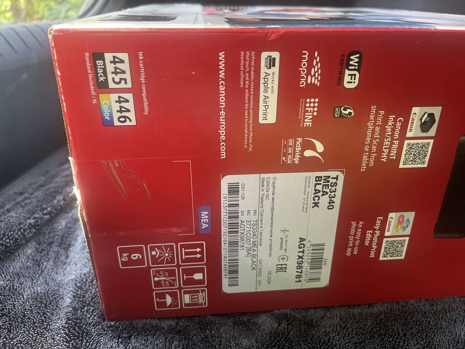 Принтер МФУ Canon PIXMA TS3340 Black