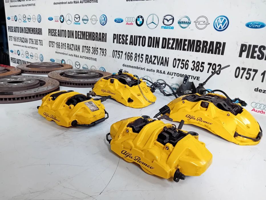 Etrieri Etrier Fata Spate Alfa Romeo STelvio Giulia Quadrifoglio 2.9 Benzina 510 Cai