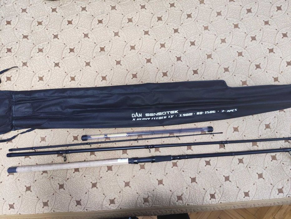 Vand 2 Lansete Dam Sensotek X-Heavy Feeder 3.90 m, 80-150 gr