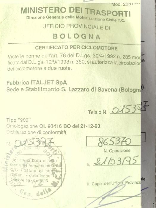 Moto scuter de epocă